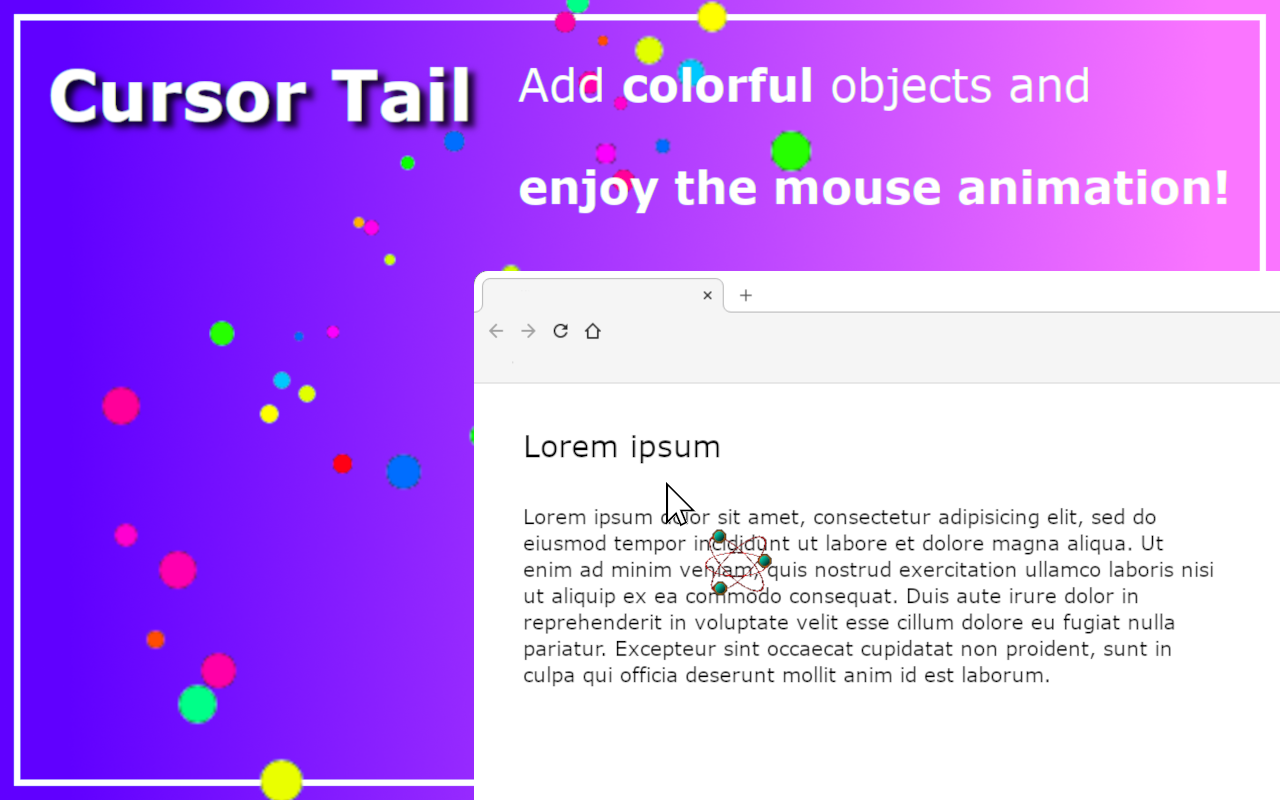 Cursor Tails - Animations for your mouse截图1