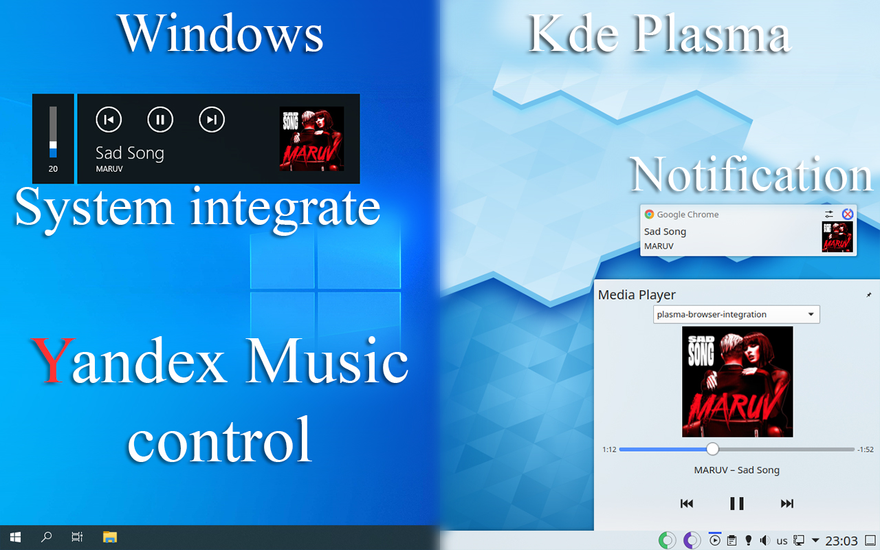 Yandex Music control截图5
