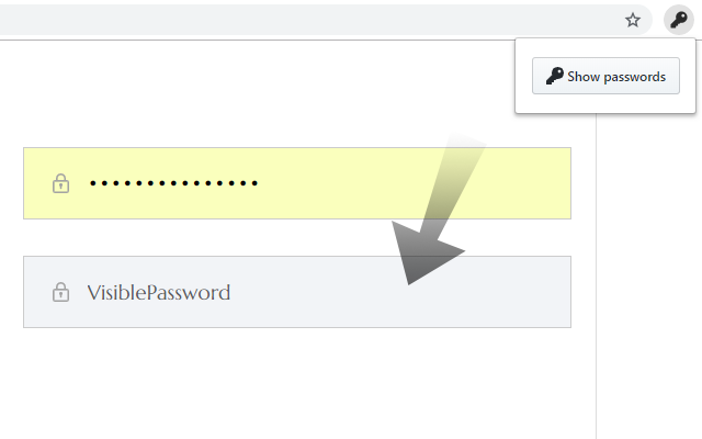 Show password截图1