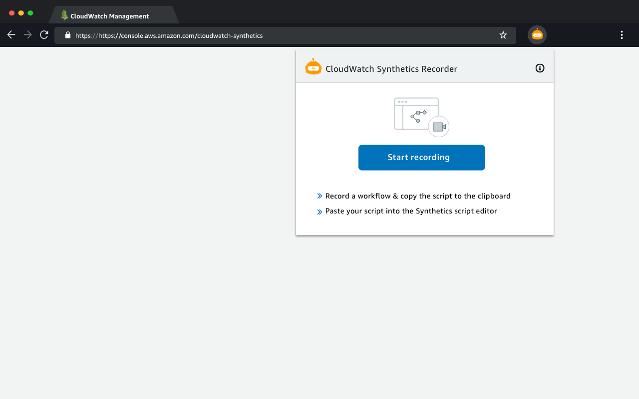 CloudWatch Synthetics Recorder截图4