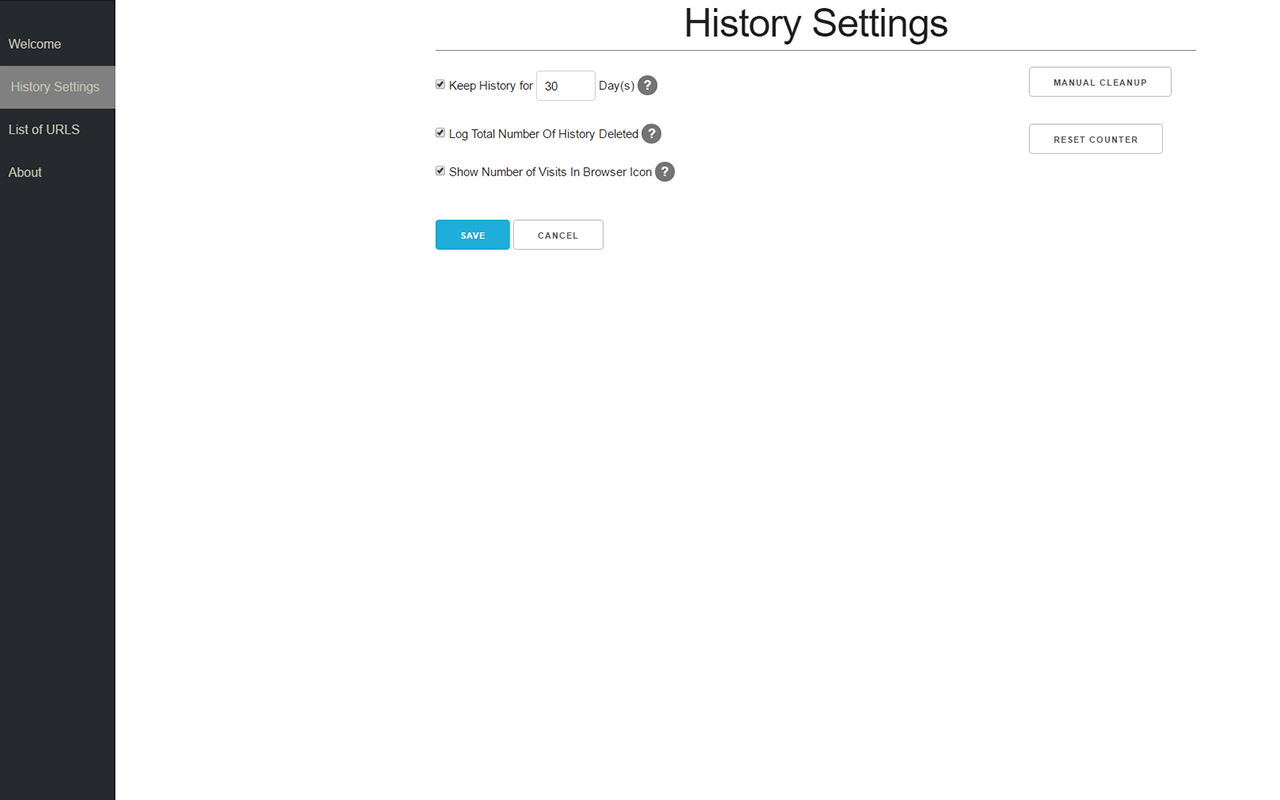 History AutoDelete截图1
