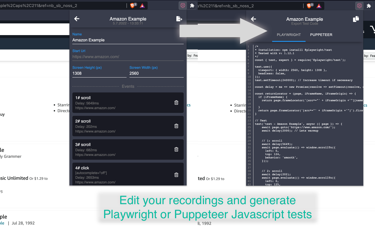 AuTomato - Easy E2E tests and web automation截图1