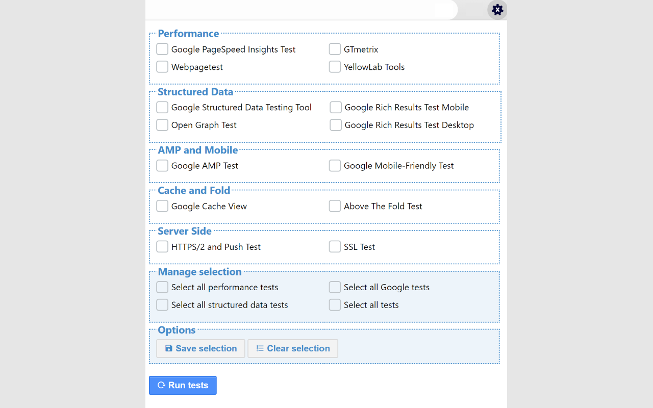 All Tests SEO Needs截图2
