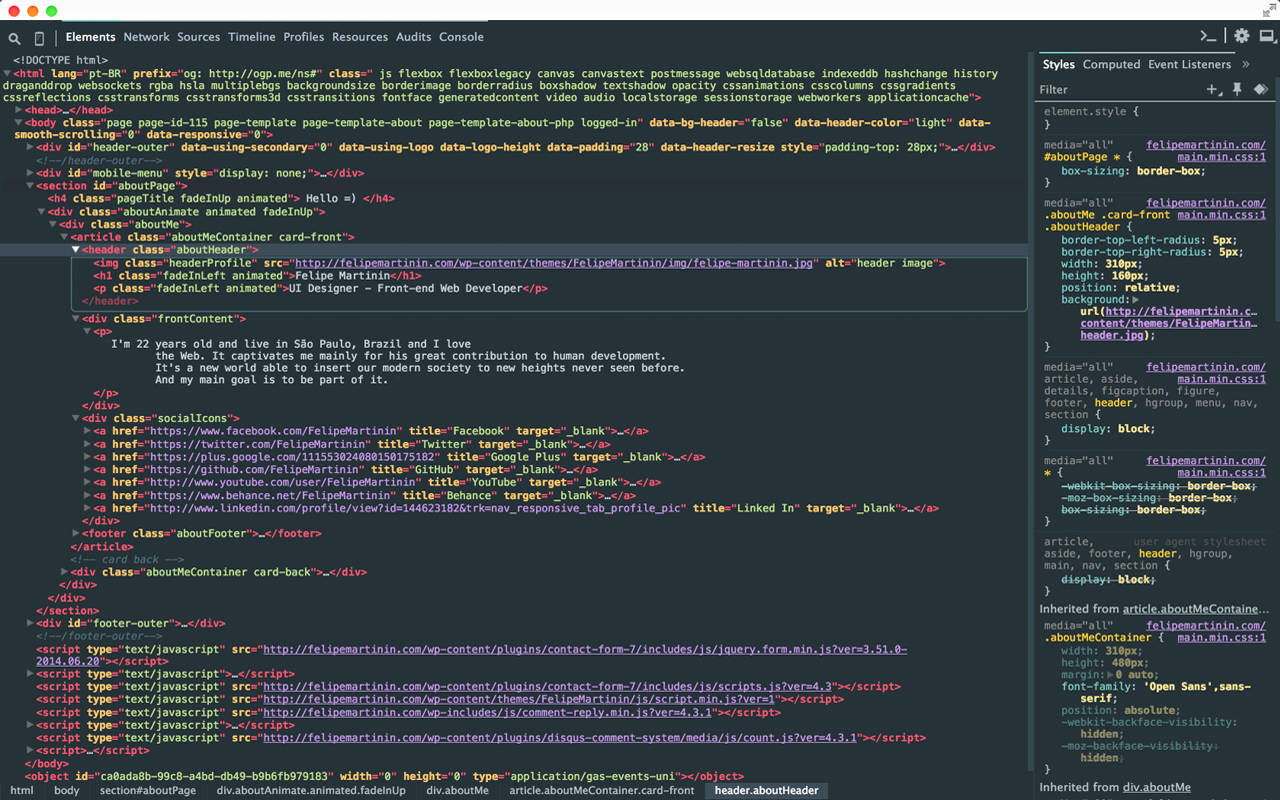 Material Design Theme for Chrome Devtools截图3