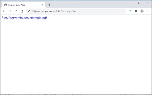 Open local Link截图1