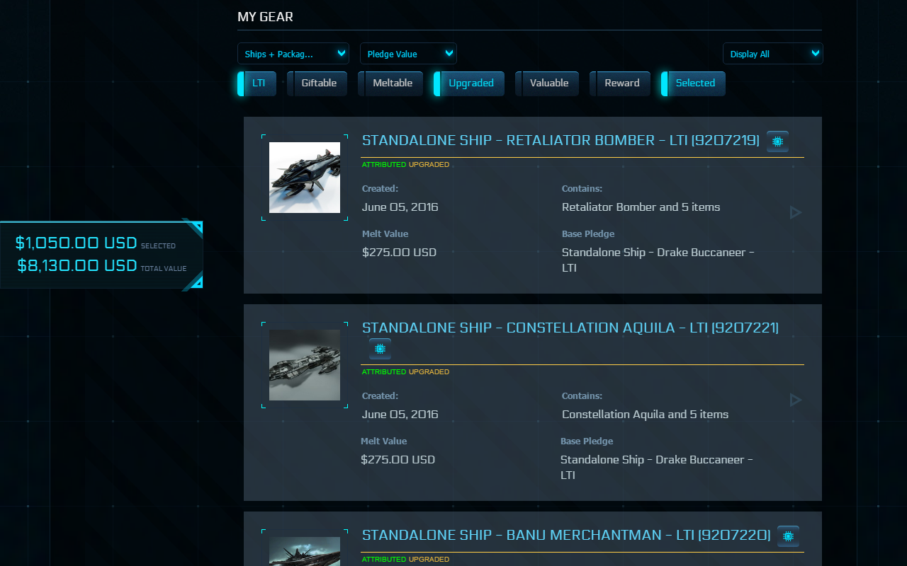 Star Citizen Hangar XPLORer截图1