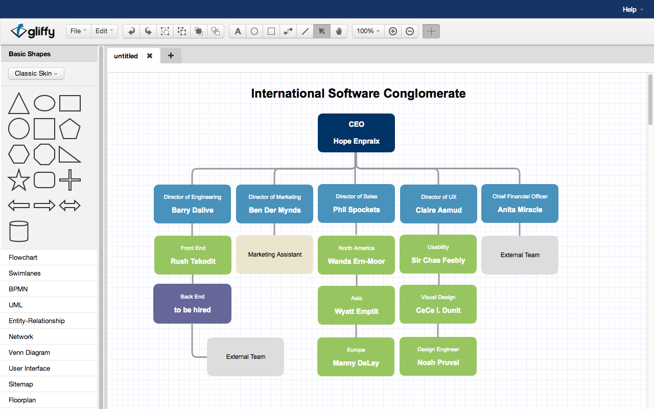 Gliffy Diagrams截图4