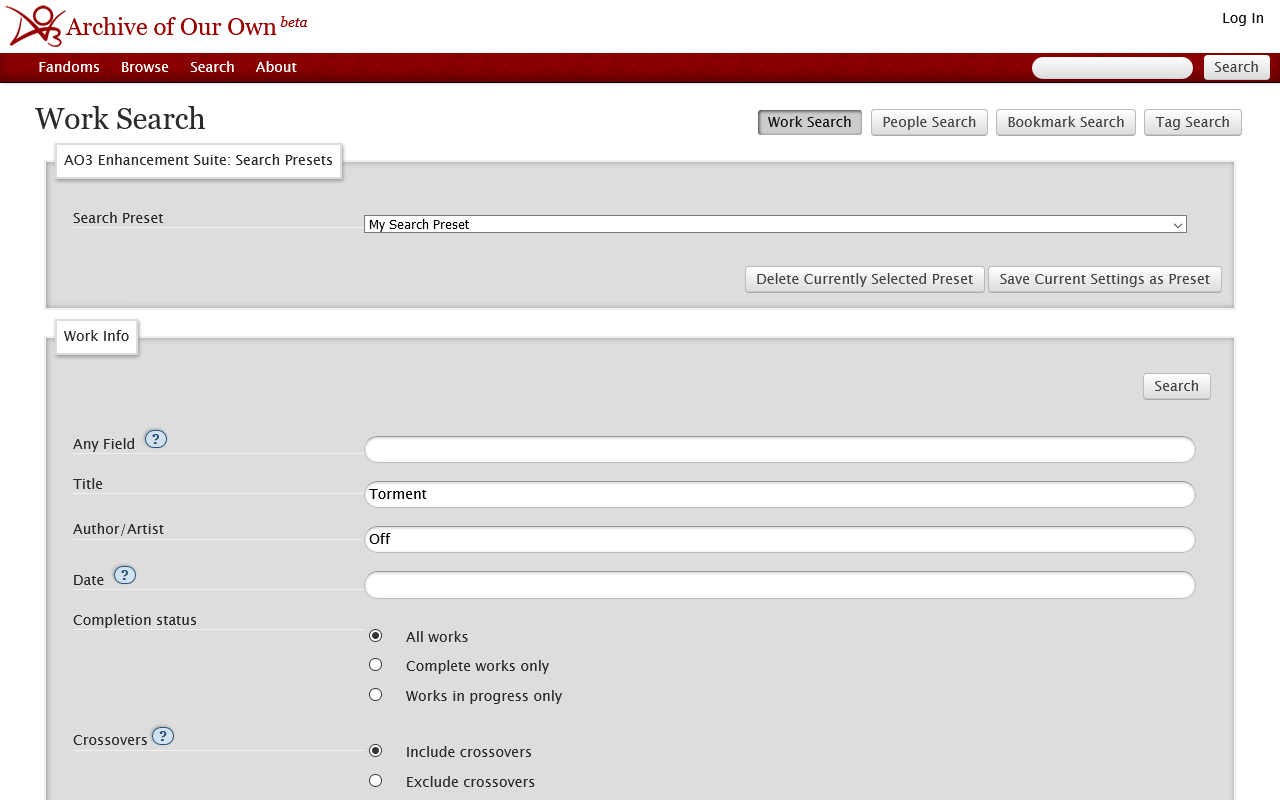 AO3 Enhancement Suite截图2
