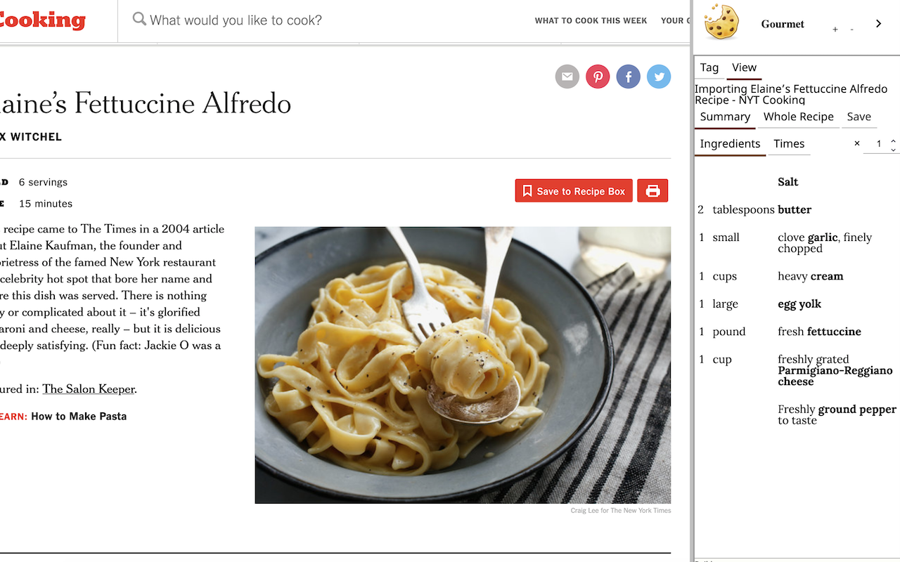 Gourmet Recipe Manager截图1