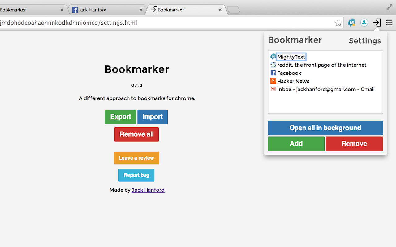 Bookmarker截图1