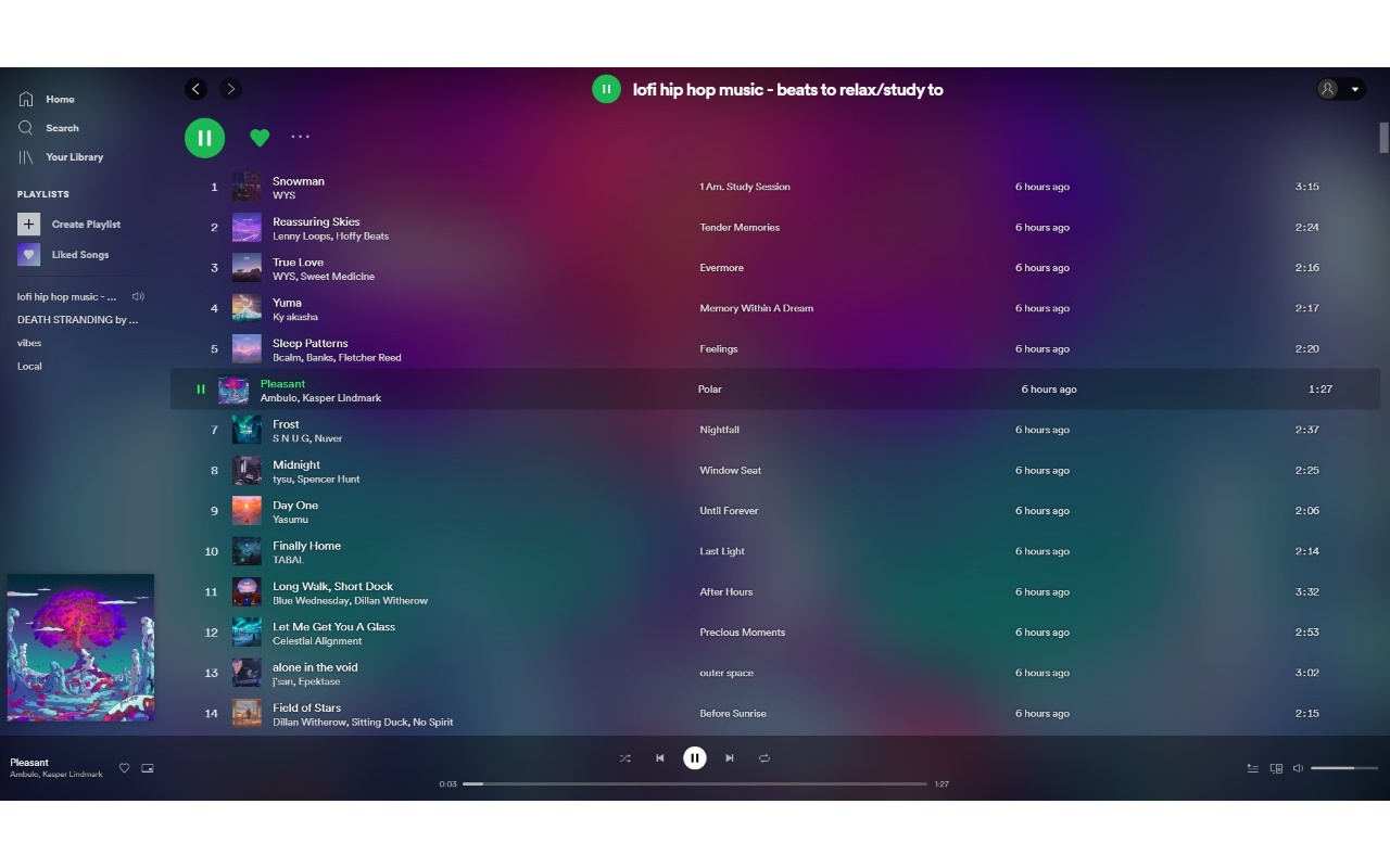 Spotify Dynamic Theme Plus截图2