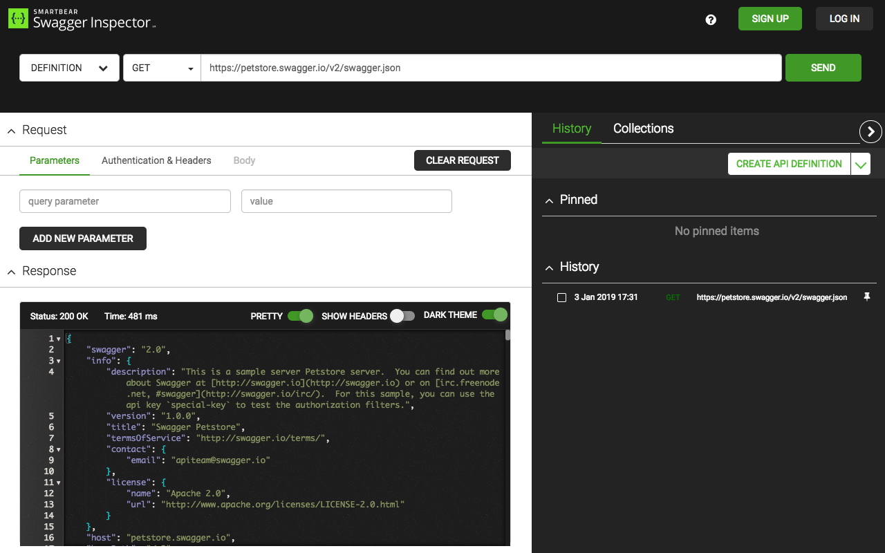 Swagger Inspector Extension截图1