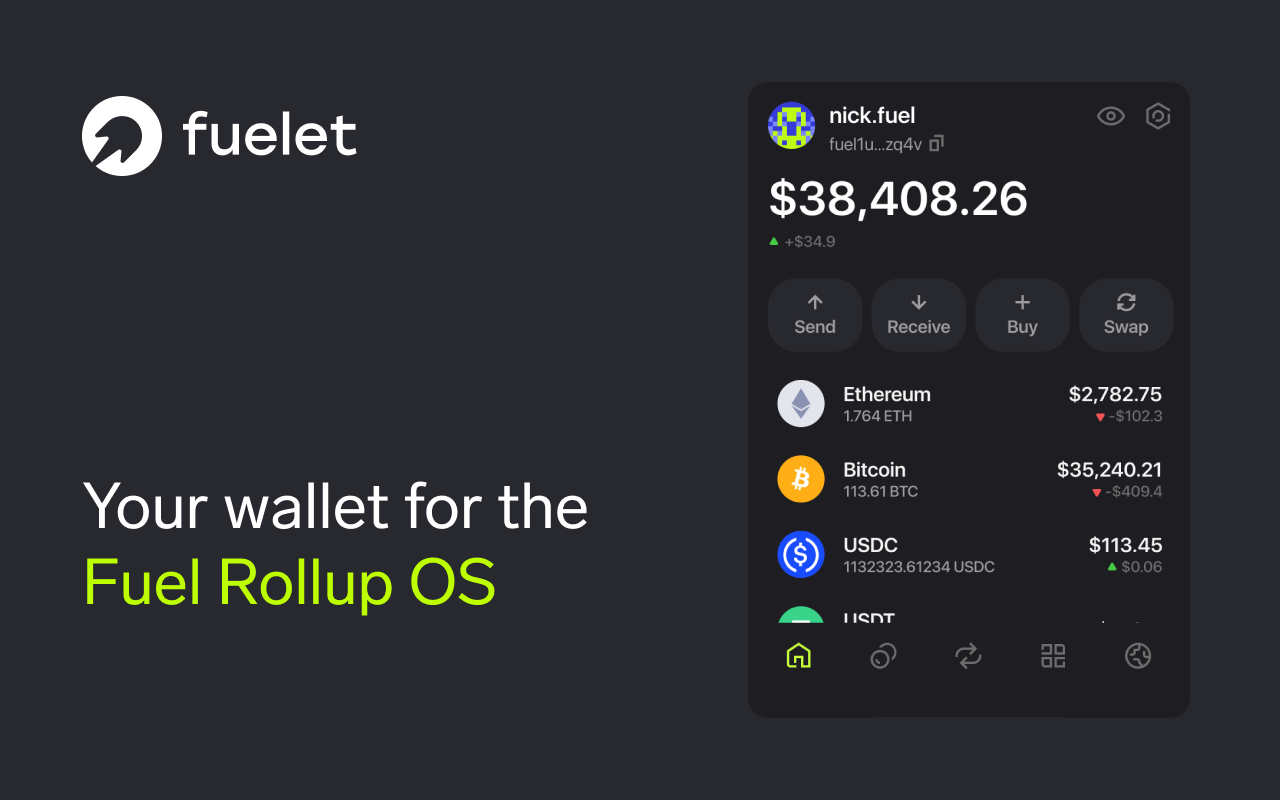 Fuelet Wallet | Fuel截图2