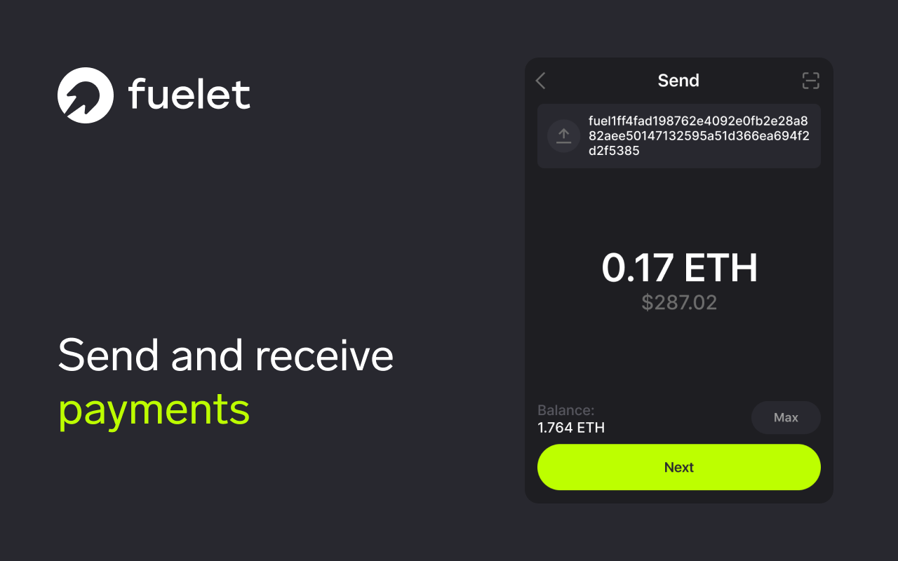 Fuelet Wallet | Fuel截图3