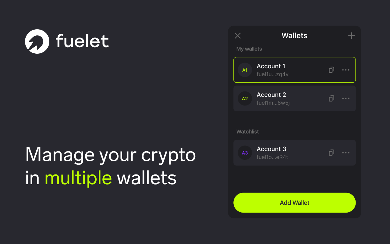 Fuelet Wallet | Fuel截图4