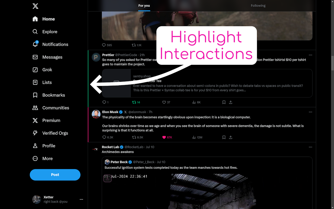 Xetter - Enhance Your X/Twitter Experience截图4