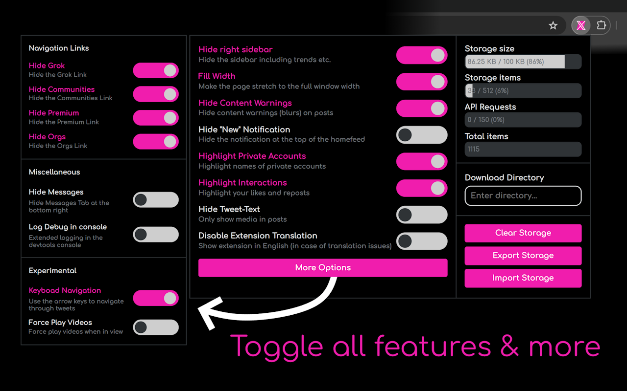 Xetter - Enhance Your X/Twitter Experience截图5