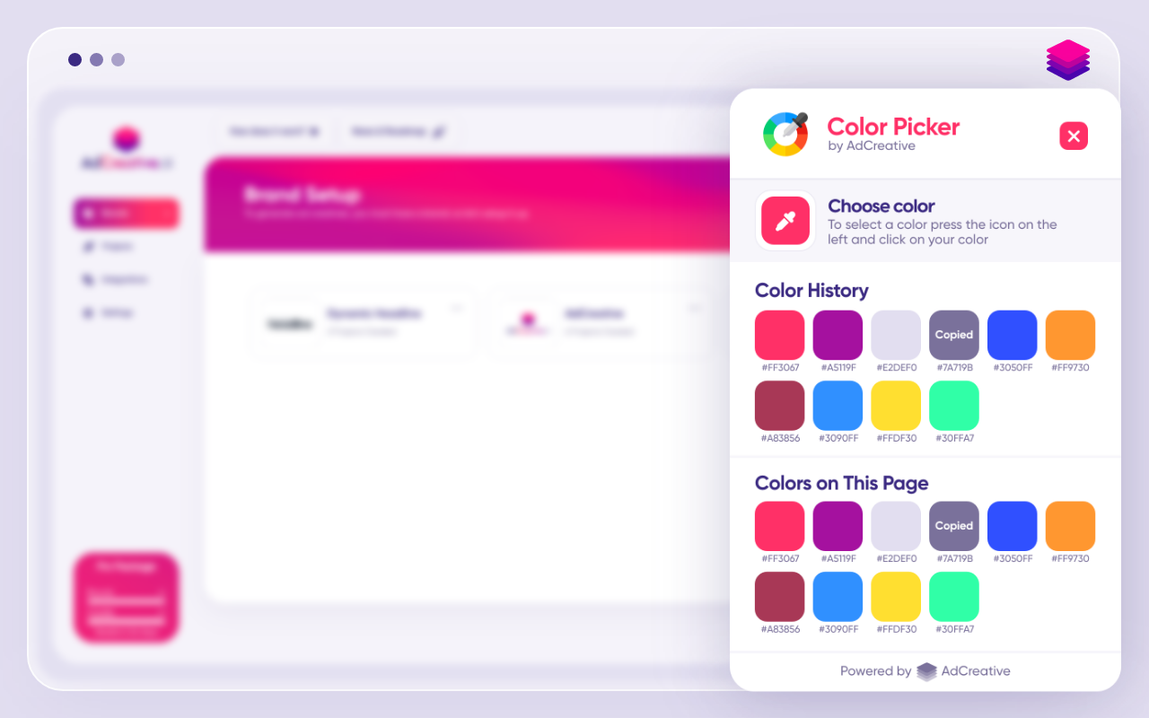 Color Picker by AdCreative.ai截图1