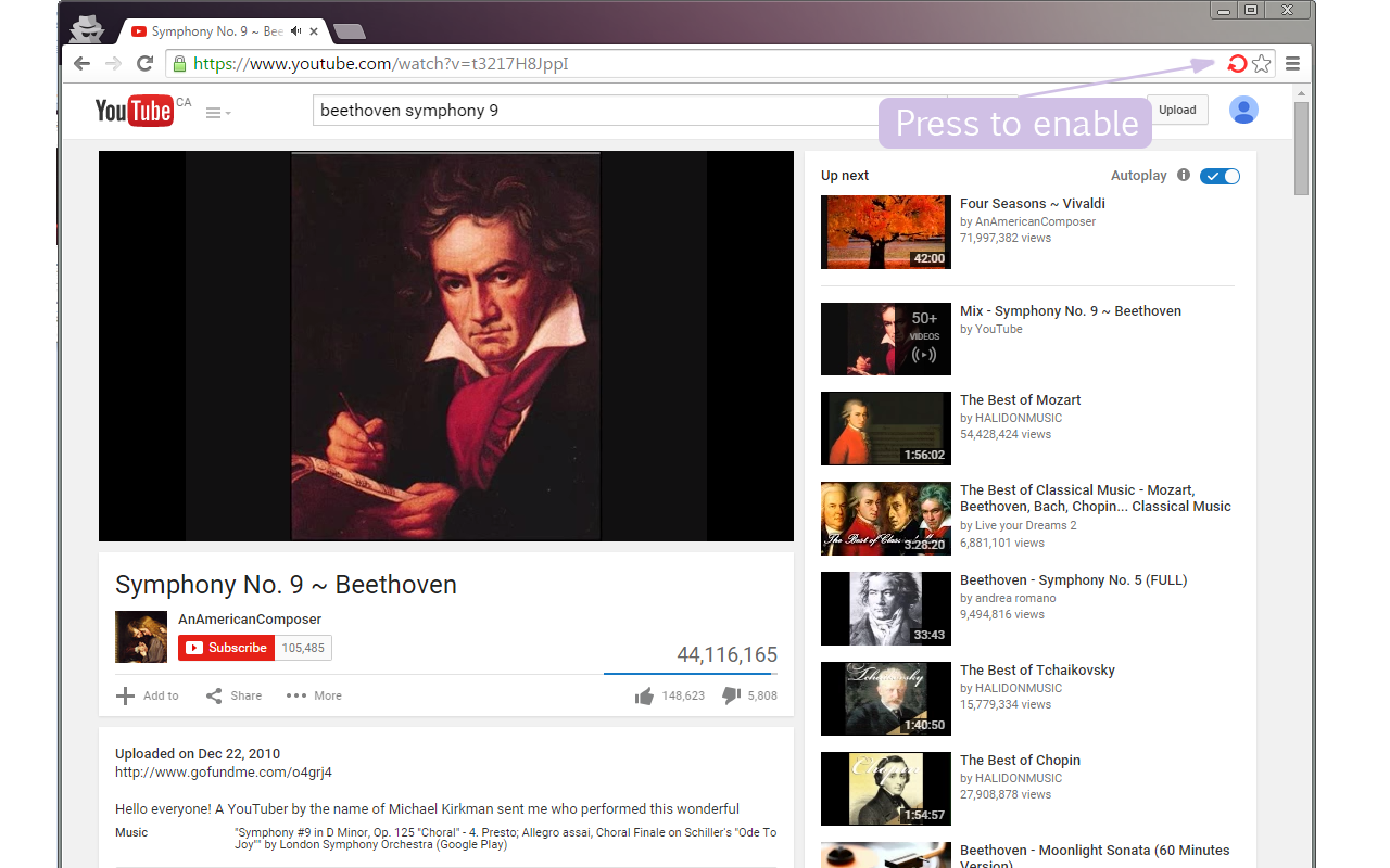 YouTube Repeat截图1