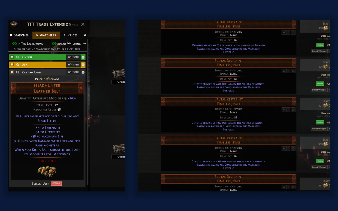 TFT Trade Extension截图1