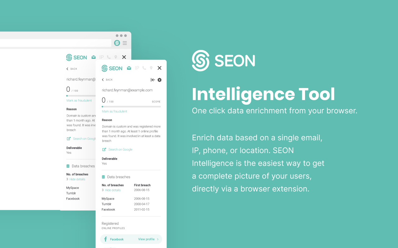 SEON Intelligence截图2