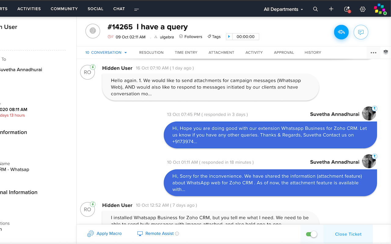 Zoho Desk UI Themes截图1
