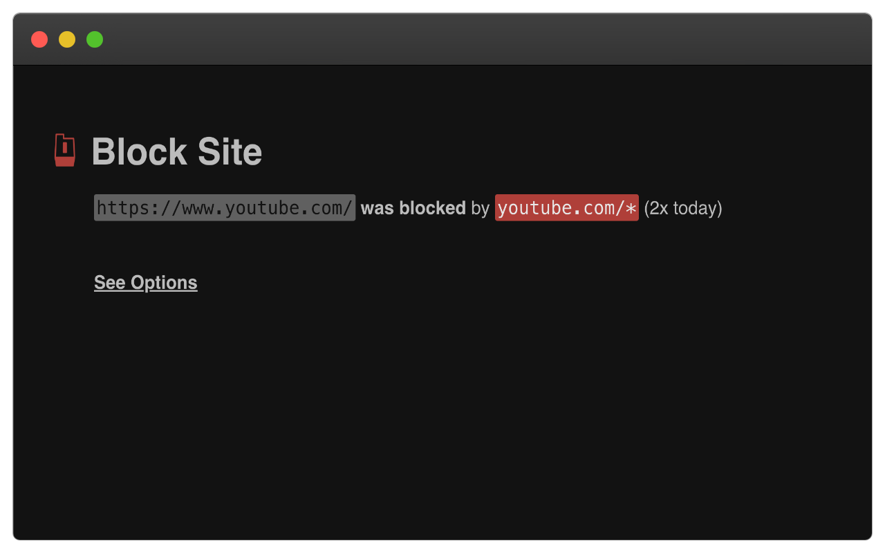 Block Site截图2