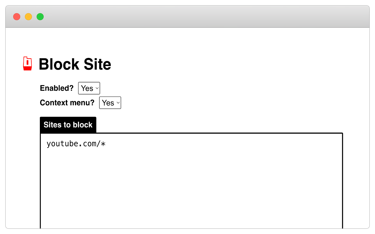 Block Site截图4