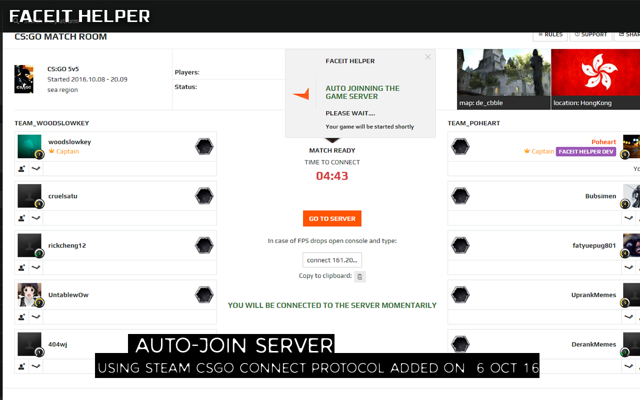 FACEIT HELPER截图4