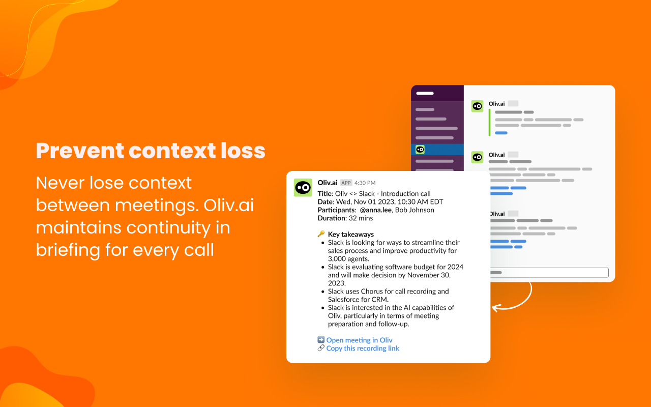 Oliv.AI - Your AI Sales Copilot截图3