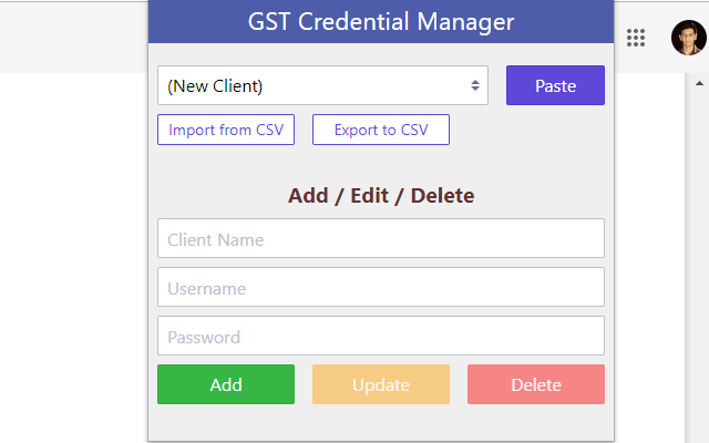 GST Credential Manager截图2
