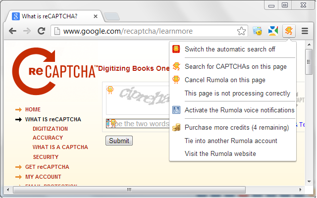 Rumola - bypass CAPTCHA截图1