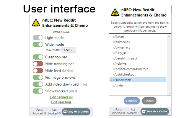 New Reddit Enhancements & Chemo (nREC)截图3