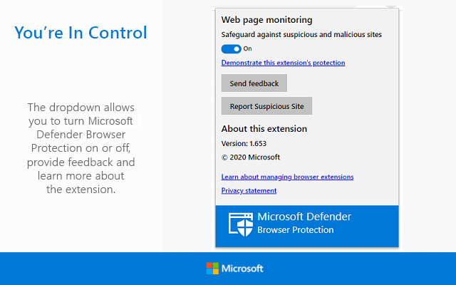 Microsoft Defender Browser Protection截图2
