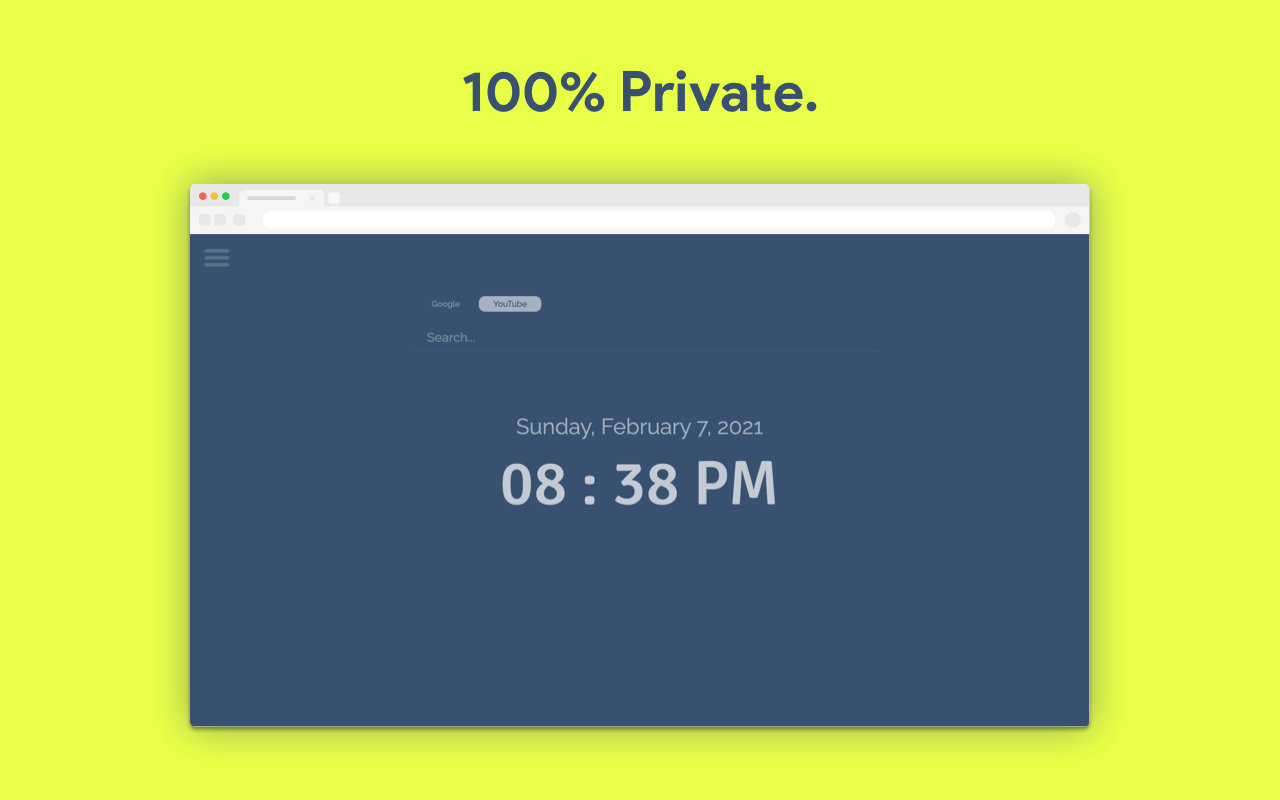 Infinitab – New Tab & Minimalist Dashboard截图1