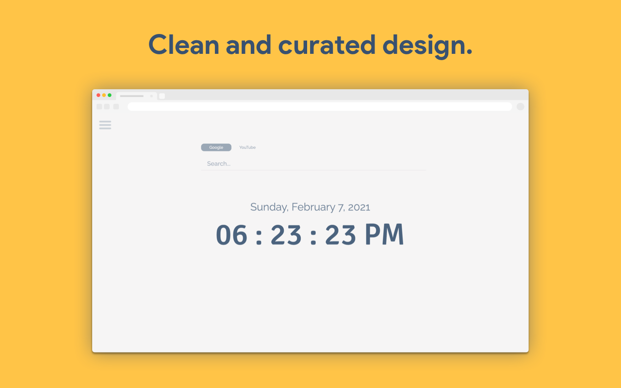 Infinitab – New Tab & Minimalist Dashboard截图2