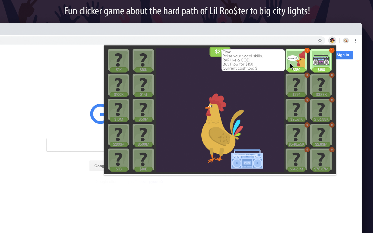 Lil Rooster Money Clicker - Idle Game截图2
