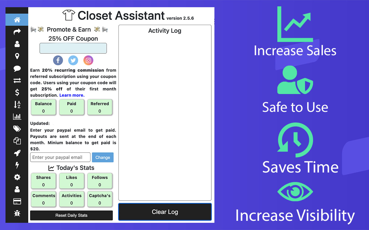 Poshmark Bot | Closet Assistant截图1