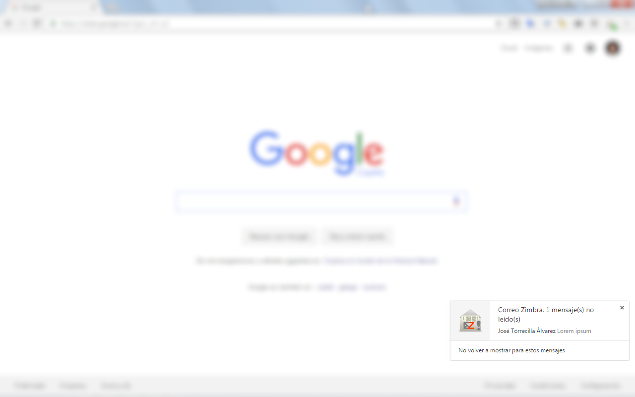 Zimbra Mail Notifications截图3