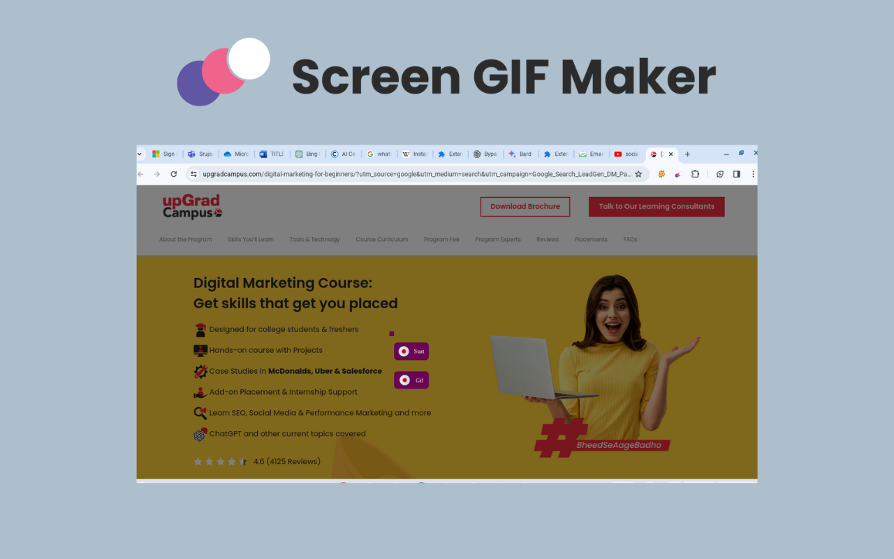 Screen GIF Maker: Google Animation Creator截图1