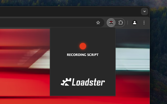 Loadster Recorder Extension截图1