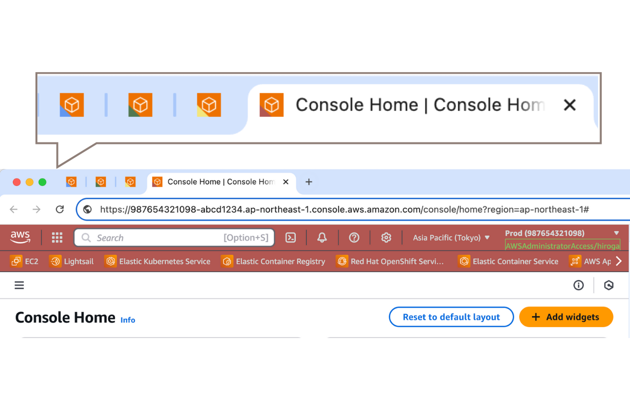 AWS Peacock Management Console截图3