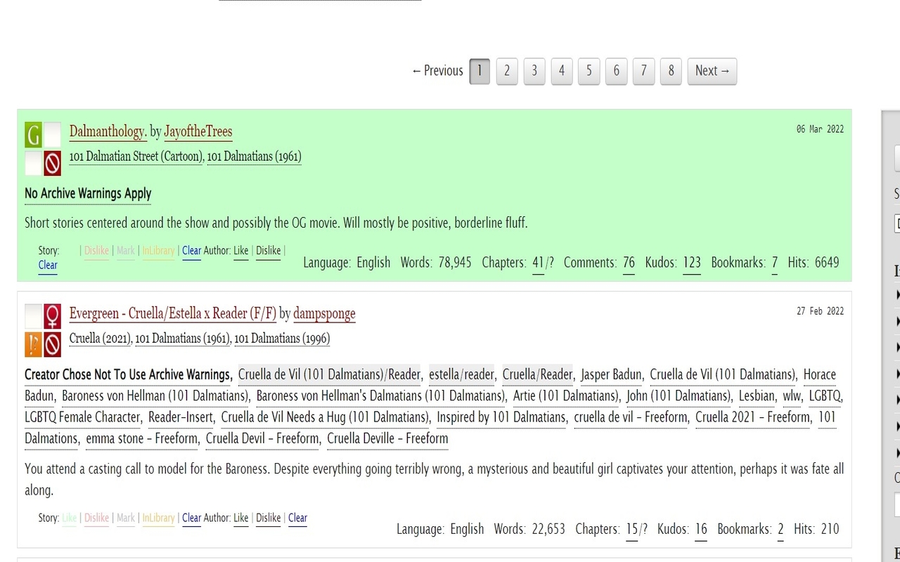 Fanfiction Bookshelf截图1