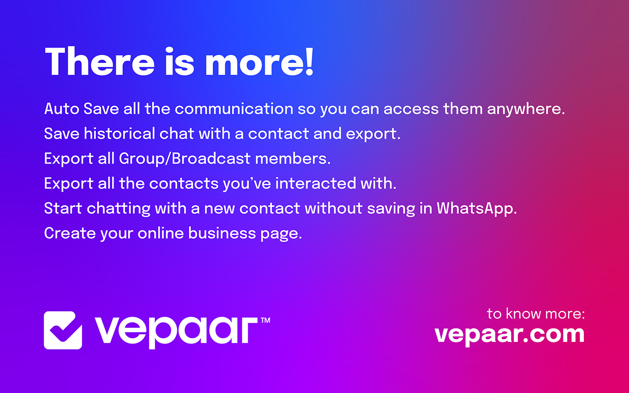 Vepaar - CRM for WhatsApp截图1