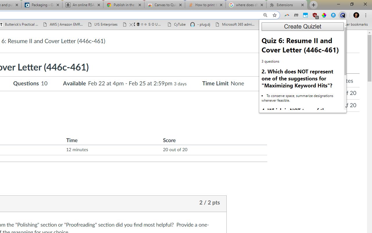 Canvas to Quizlet截图1