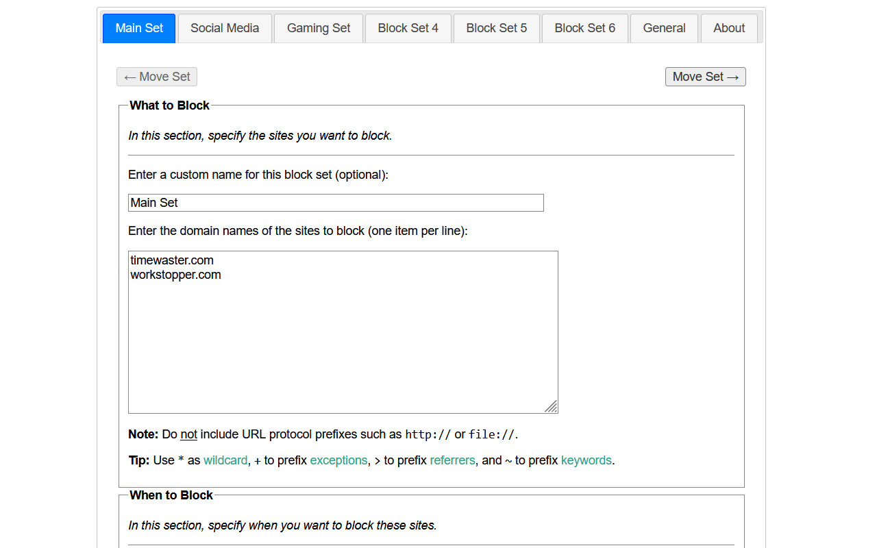 LeechBlock NG截图1