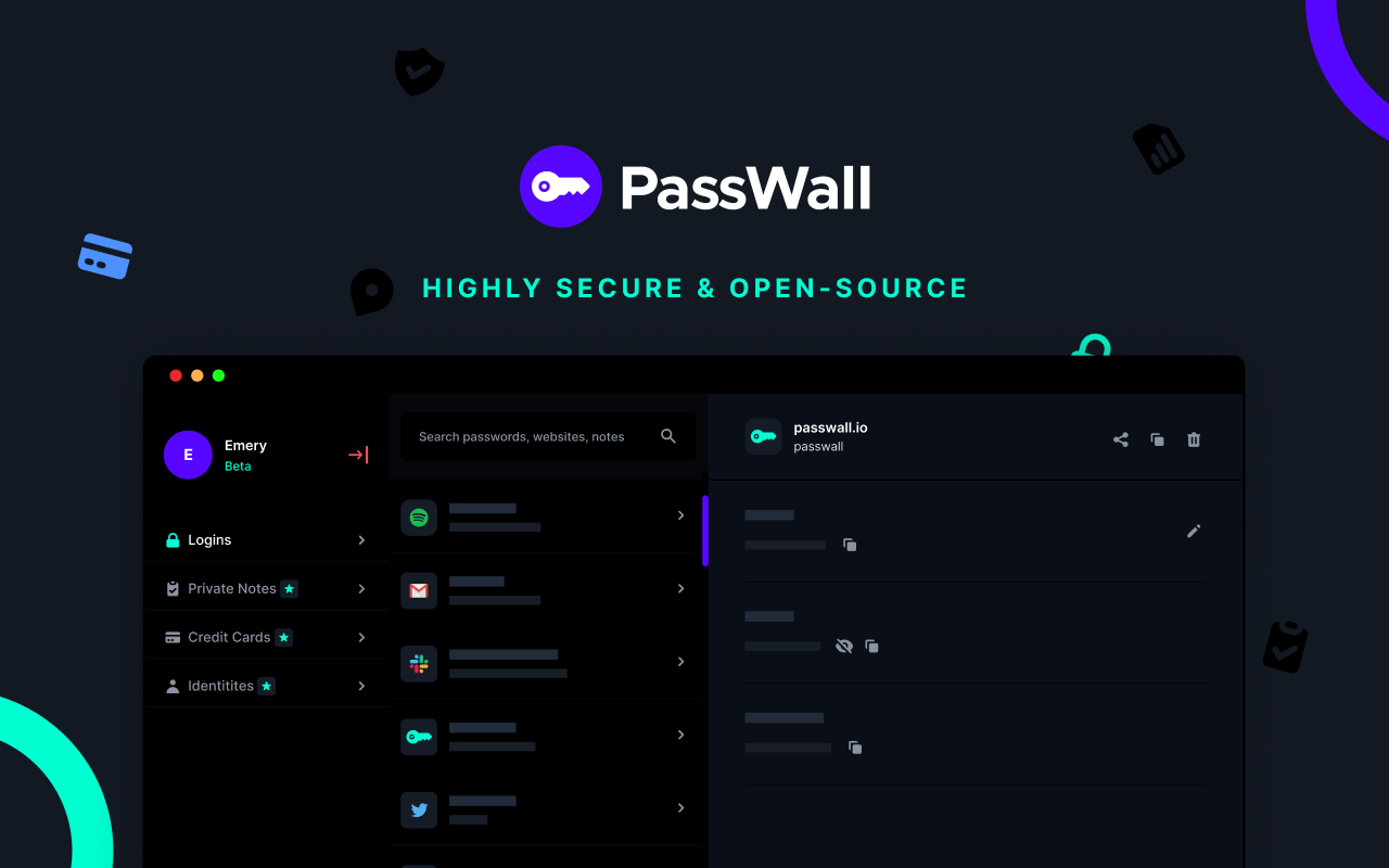 Passwall - Free Password Manager截图3