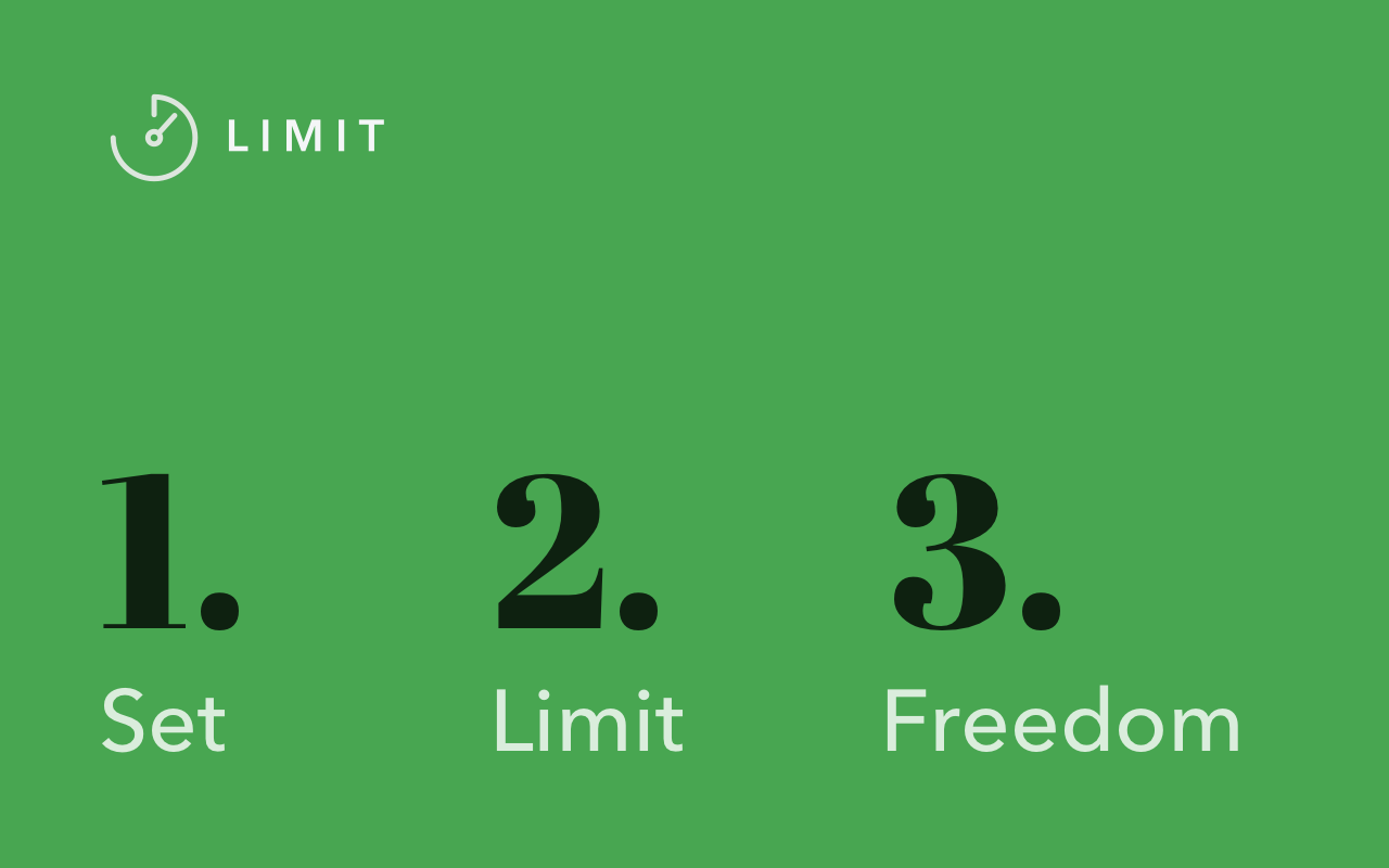 Limit - Set Limits for Distracting Sites截图2