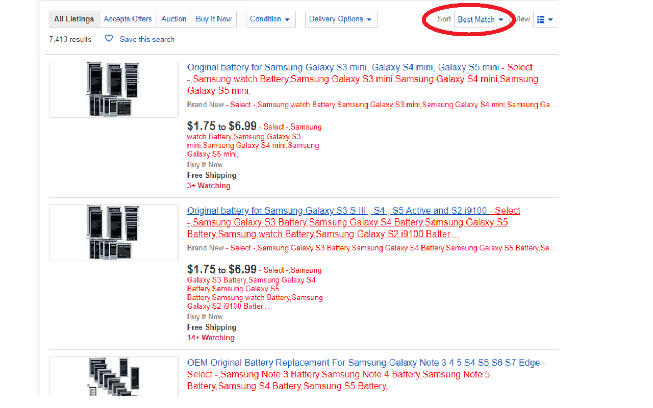 Filter And Sort for eBay截图3
