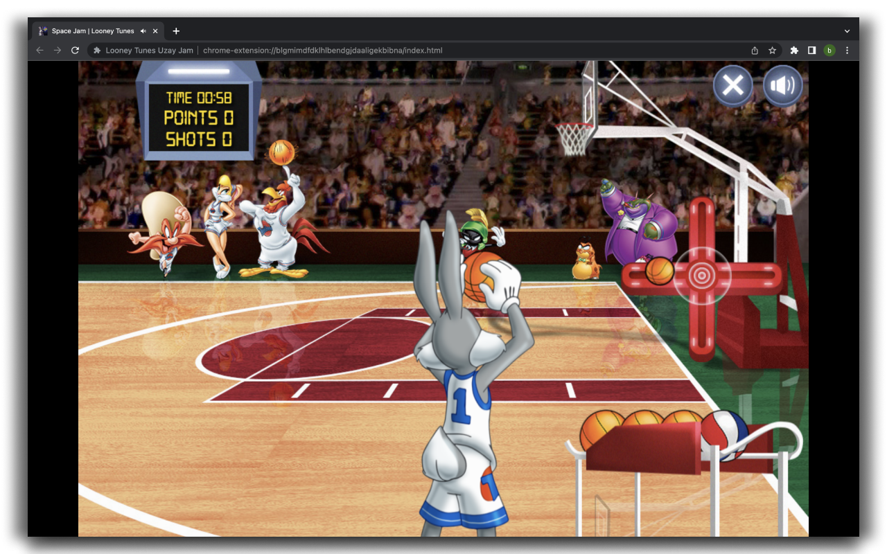 Looney Tunes Space Jam - Basketball Game截图1